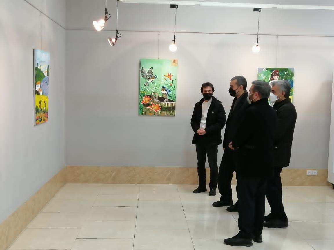 هنرمندان اوتیسم ارومیه میزبان « مدیرکل فرهنگ و ارشاد اسلامی آذربایجان غربی» بودند