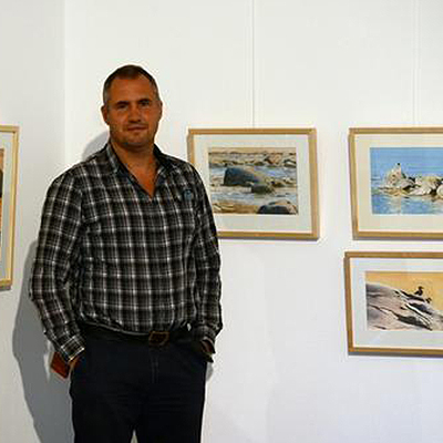 مانس جوبرگ استاد آبرنگ