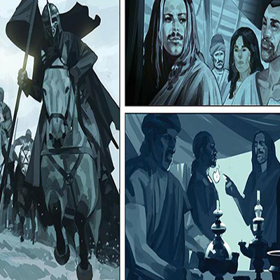 تصویرسازی داستانی -احمد میر