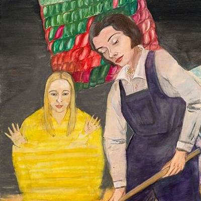 نمایشگاهی از تابلوهای نقاشی اثر «رُزا لوی»