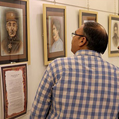 نگاره های نامی بر دیوار نگارستان سوره کرمانشاه