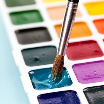 نمایشگاه نقاشی آبرنگ در نگارخانه مهرِ قزوین