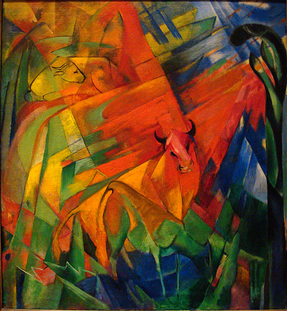 تعدادی از نقاشی های Franz Marc