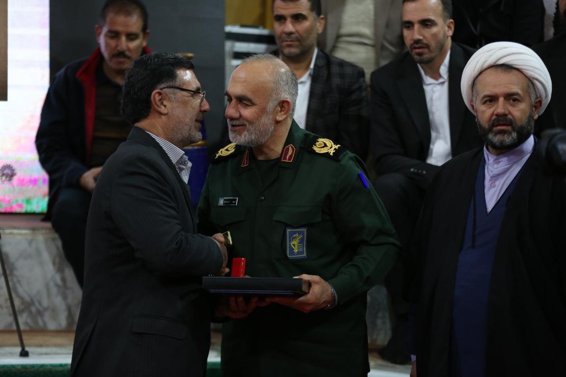 حوزه هنری انقلاب اسلامی آذربایجان غربی از هم‌رزمان شهید قاسم سلیمانی در ارومیه تجلیل کرد